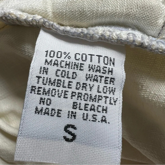 New! The Nu Vintage Ombré Belted Tunic Top/Blue/Cream 26021 - Picture 11 of 11